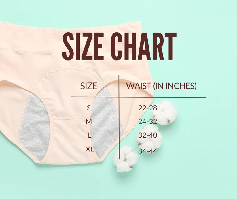 Absorbent Reusable Periods Panty