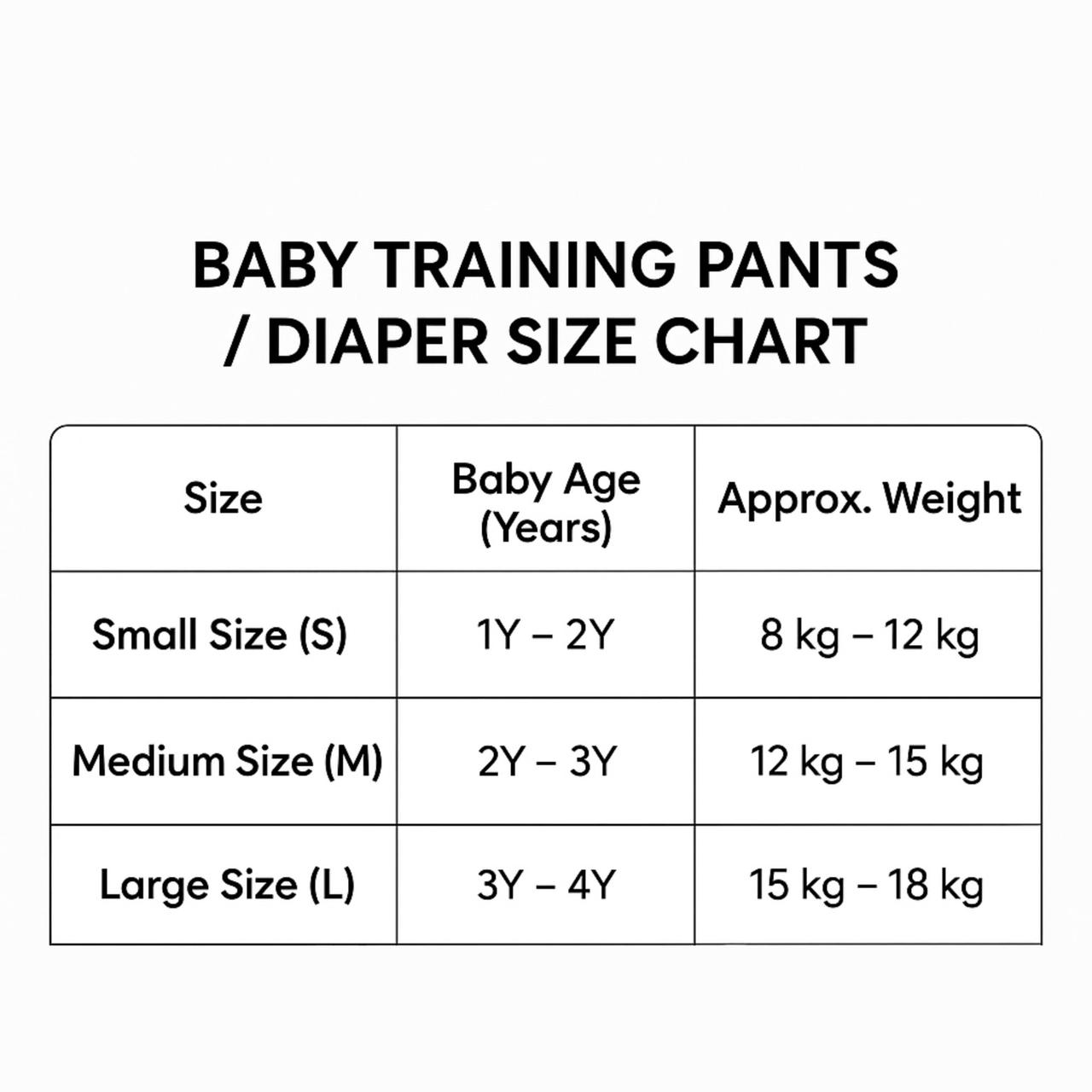 Kids Reusable Baby Diaper & Training Pants